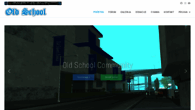What Oldschool-samp.com website looked like in 2021 (3 years ago)