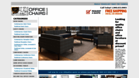 What Office-chairs-discount.com website looked like in 2021 (3 years ago)