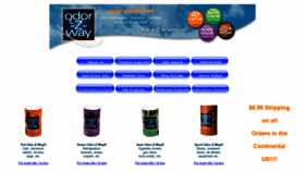 What Odorzway.com website looked like in 2021 (4 years ago)