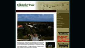 What Oldharborplace.com website looked like in 2021 (3 years ago)