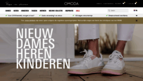 What Omoda.nl website looked like in 2021 (3 years ago)