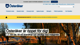 What Osteraker.se website looked like in 2021 (2 years ago)