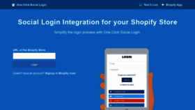 What Oneclicksociallogin.devcloudsoftware.com website looked like in 2021 (2 years ago)