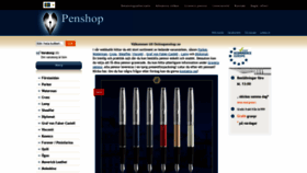 What Onlinepenshop.se website looked like in 2021 (2 years ago)