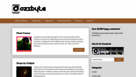 What Ozibyte.com website looked like in 2021 (2 years ago)
