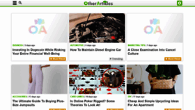 What Otherarticles.com website looked like in 2021 (4 years ago)
