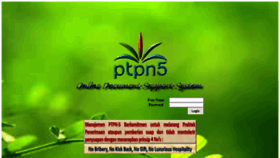 What Olidoss.ptpn5.co.id website looked like in 2021 (2 years ago)
