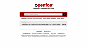 What Openfos.com website looked like in 2021 (2 years ago)