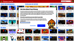 What Ojogos.com.br website looked like in 2021 (2 years ago)