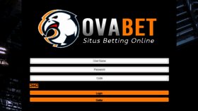 What Ovabet.com website looked like in 2021 (2 years ago)