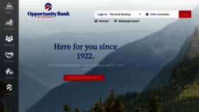 What Opportunitybank.com website looked like in 2021 (2 years ago)