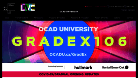 What Ocadu.ca website looked like in 2021 (2 years ago)