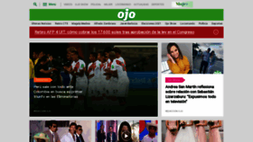 What Ojo.pe website looked like in 2021 (2 years ago)