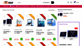 What Otocheap.com website looked like in 2021 (3 years ago)
