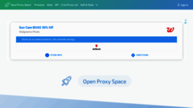 What Openproxy.space website looked like in 2021 (2 years ago)
