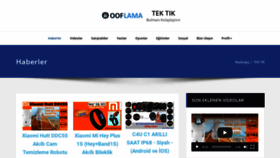 What Ooflama.com website looked like in 2021 (2 years ago)