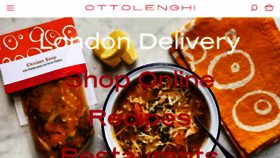 What Ottolenghi.co.uk website looked like in 2021 (2 years ago)