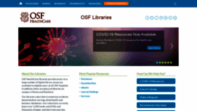 What Osflibrary.org website looked like in 2021 (2 years ago)