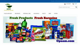 What Opaam.com website looked like in 2021 (4 years ago)