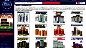 What Onlybatteries.com website looked like in 2021 (2 years ago)