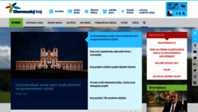 What Olkraj.cz website looked like in 2021 (2 years ago)