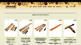 What Omanikfactory.com website looked like in 2021 (2 years ago)