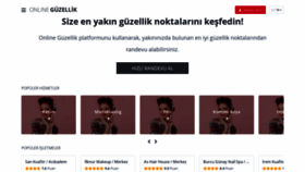 What Onlineguzellik.com website looked like in 2021 (2 years ago)
