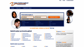 What Online-bedrijvengids.nl website looked like in 2021 (2 years ago)
