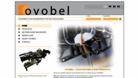What Ovobel.com website looked like in 2021 (2 years ago)