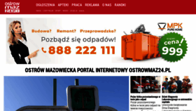 What Ostrowmaz24.tv website looked like in 2021 (2 years ago)
