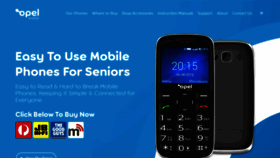 What Opelmobile.com.au website looked like in 2021 (3 years ago)