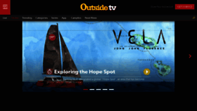What Outsidetv.com website looked like in 2021 (2 years ago)