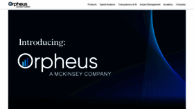 What Orpheus-it.com website looked like in 2021 (2 years ago)