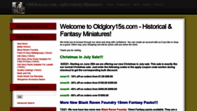 What Oldglory15s.com website looked like in 2021 (2 years ago)
