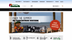 What Oosterik.nl website looked like in 2021 (2 years ago)