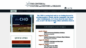 What Orleanshistoricalsociety.org website looked like in 2021 (2 years ago)