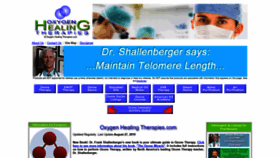 What Oxygenhealingtherapies.com website looked like in 2021 (2 years ago)
