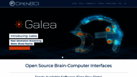 What Openbci.com website looked like in 2021 (2 years ago)