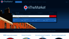 What Onthemarket.com website looked like in 2021 (2 years ago)