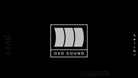 What Ovosound.com website looked like in 2021 (2 years ago)