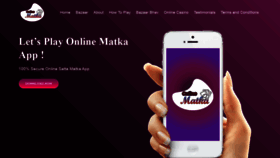 What Onlinematka.co website looked like in 2021 (2 years ago)