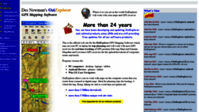 What Oziexplorer.com website looked like in 2021 (2 years ago)