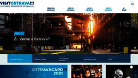 What Ostravainfo.cz website looked like in 2021 (2 years ago)