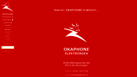 What Okaphone.nl website looked like in 2021 (2 years ago)