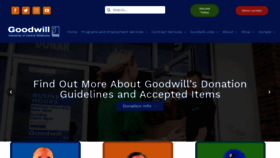 What Okgoodwill.org website looked like in 2021 (2 years ago)