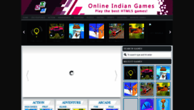What Onlineindiangames.com website looked like in 2021 (2 years ago)