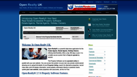 What Open-realty.co.uk website looked like in 2021 (2 years ago)