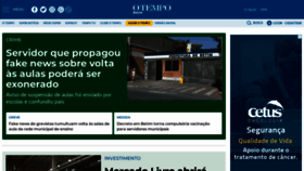 What Otempobetim.com.br website looked like in 2021 (2 years ago)