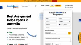 What Onlineassignmentexpert.com website looked like in 2021 (2 years ago)