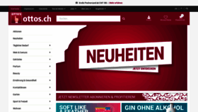 What Ottos.ch website looked like in 2021 (2 years ago)